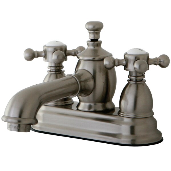 KS7008BX 4" Centerset Bathroom Faucet, Brushed Nickel